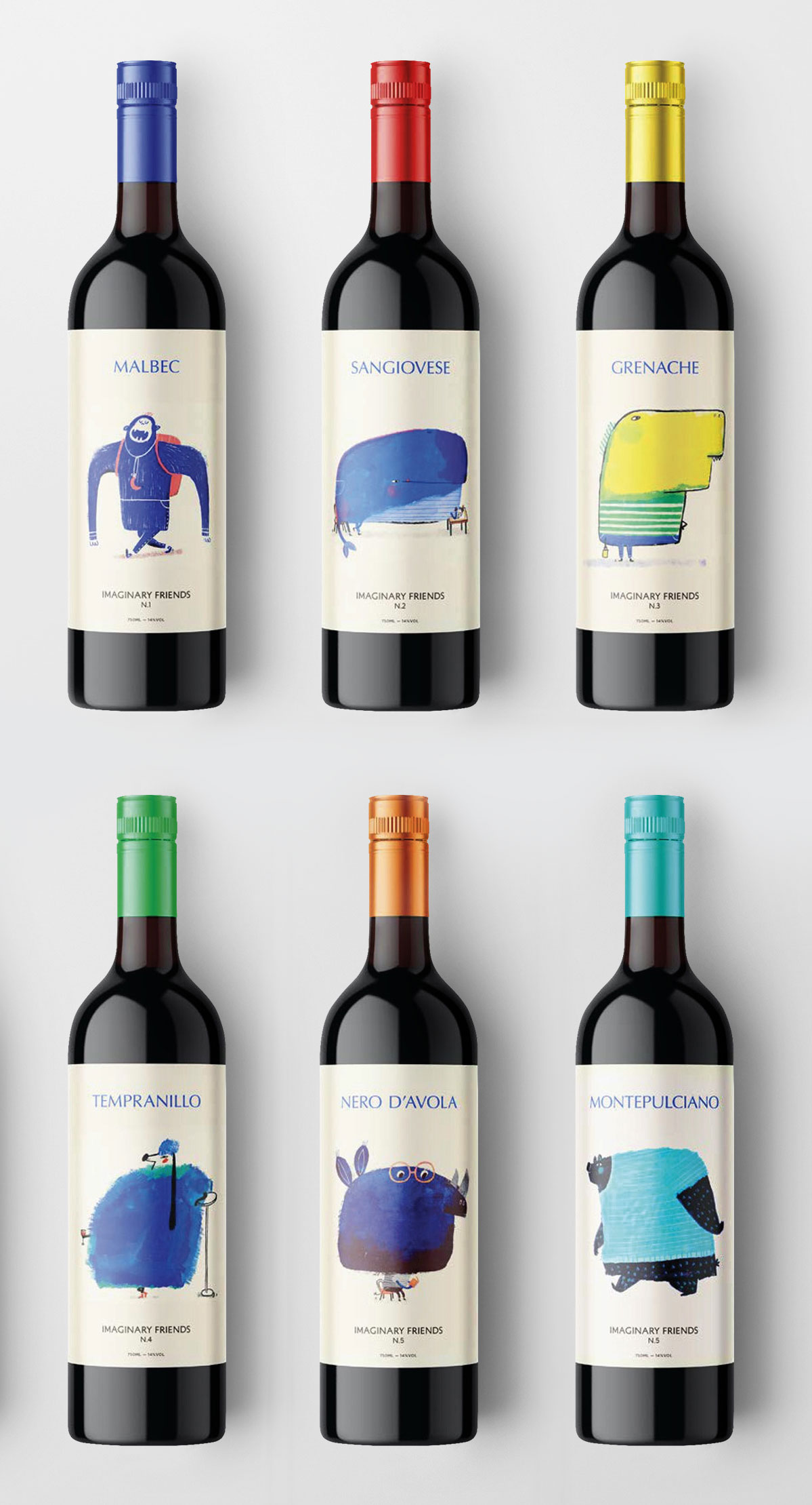 Imaginary Friends Bottle Mobile