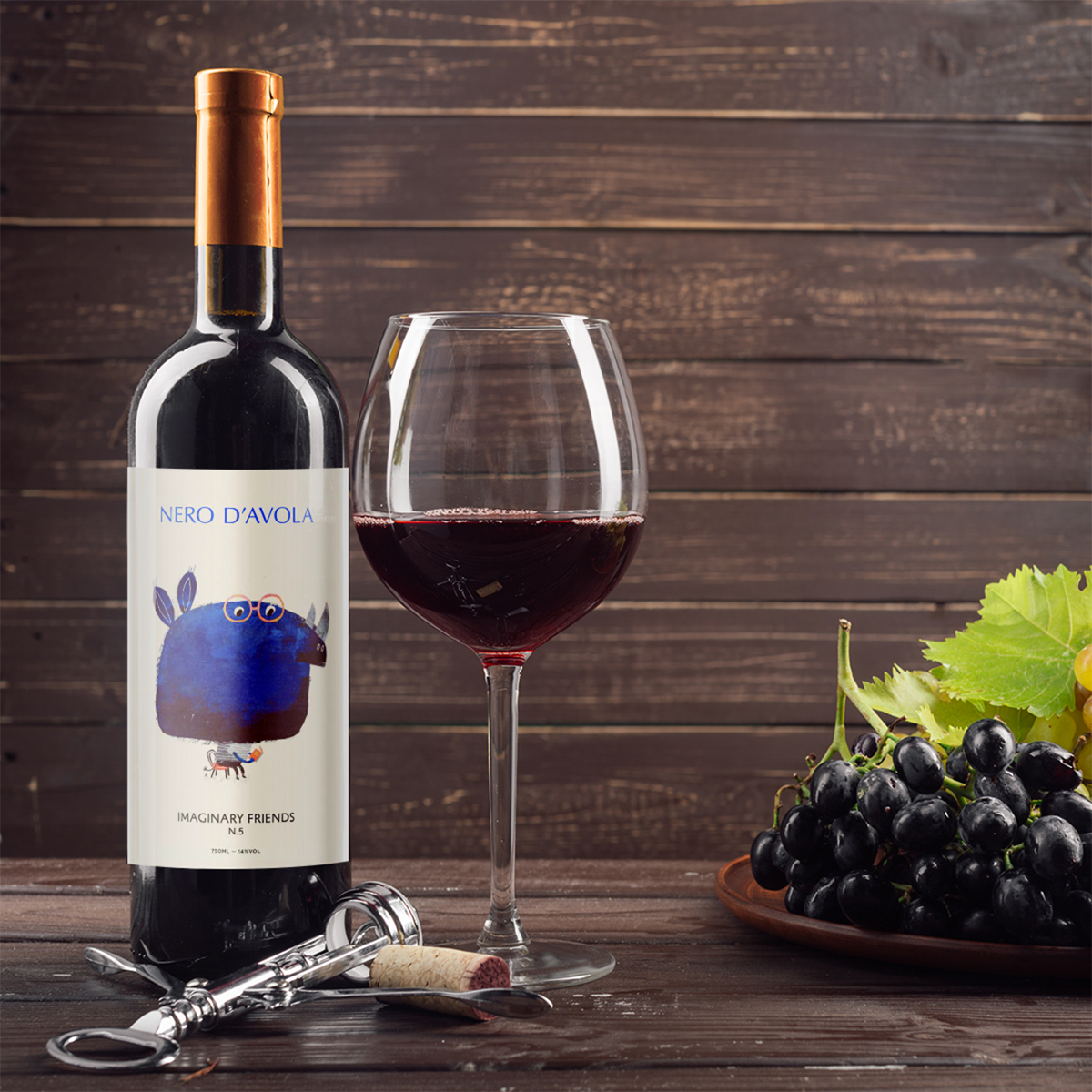 wine bottle